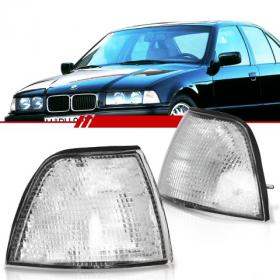 LANTERNA DIANTEIRA PISCA SETA BMW E36 91/97 CRISTAL LE